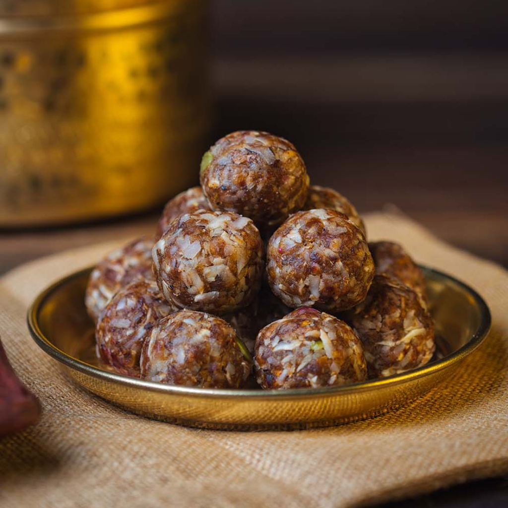 Peanut Coconut Laddu